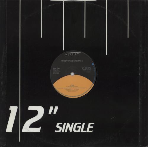 Teddy Pendergrass Hold Me 12" vinyl single (12 inch record / Maxi-single) UK PNG12HO759829