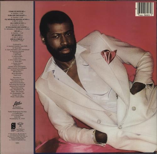 Teddy Pendergrass Teddy vinyl LP album (LP record) US PNGLPTE846835