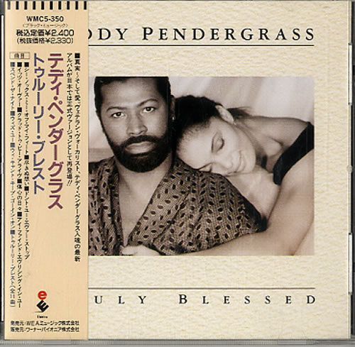 Teddy Pendergrass Truly Blessed CD album (CDLP) Japanese PNGCDTR609327