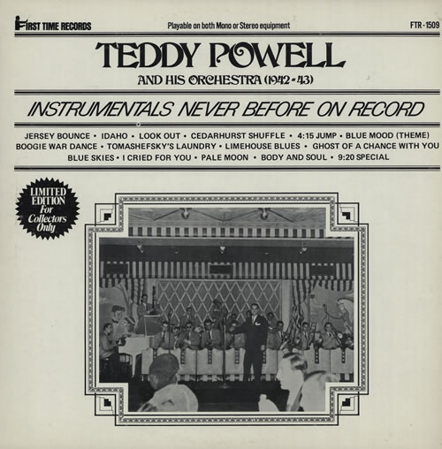 Teddy Powell 1942-43 vinyl LP album (LP record) US UGGLP570962