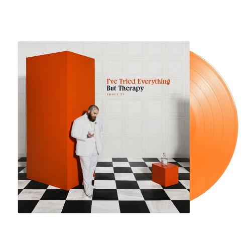 Teddy Swims I've Tried Everything But Therapy (Part 2) - Orange Crush Vinyl - Sealed vinyl LP album (LP record) UK 8FYLPIV857472