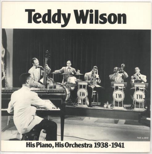 Teddy Wilson His Piano, His Orchestra 1938-1941 vinyl LP album (LP record) Swedish TW0LPHI722010