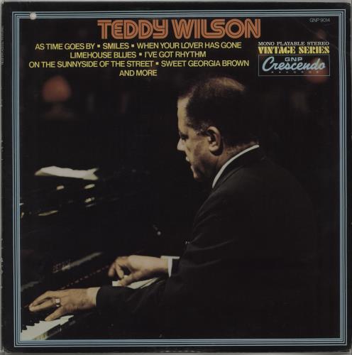 Teddy Wilson I Got Rhythm vinyl LP album (LP record) US TW0LPIG661706