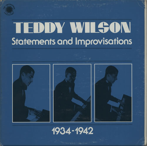 Teddy Wilson Statements And Improvisions vinyl LP album (LP record) US TW0LPST584448