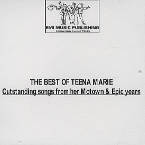 Teena Marie The Best Of Teena Marie CD-R acetate US TF7CRTH303775