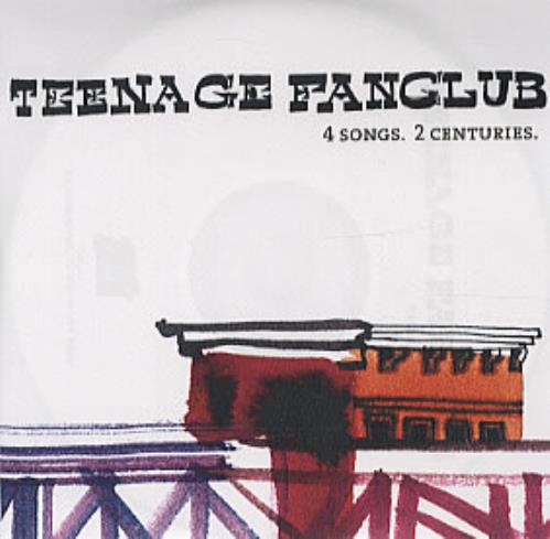 Teenage Fanclub 4 Songs 2 Centuries CD-R acetate UK TFCCRSO320834