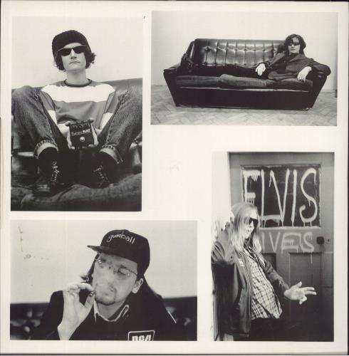 Teenage Fanclub Bandwagonesque - EX vinyl LP album (LP record) UK TFCLPBA501059