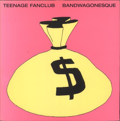 Teenage Fanclub Bandwagonesque - White Vinyl vinyl LP album (LP record) Dutch TFCLPBA746830