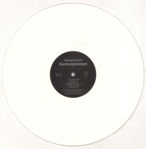 Teenage Fanclub Bandwagonesque - White Vinyl vinyl LP album (LP record) Dutch TFCLPBA746830