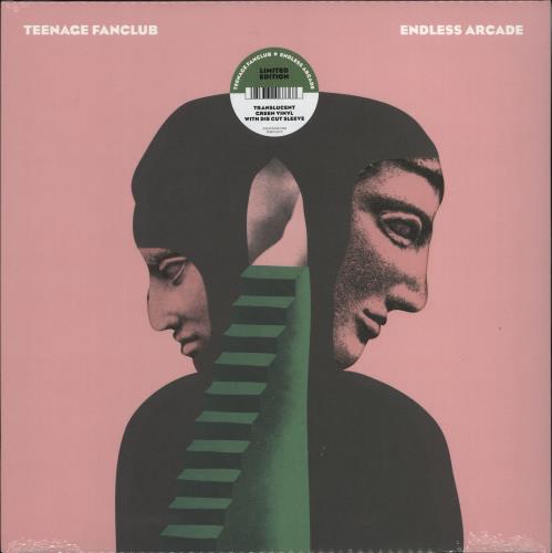 Teenage Fanclub Endless Arcade - Green Vinyl + Signed Print vinyl LP album (LP record) UK TFCLPEN775724
