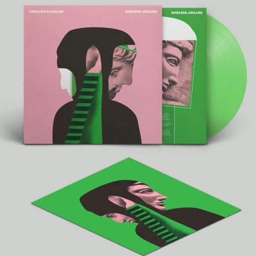 Teenage Fanclub Endless Arcade - Translucent Green Vinyl - Die-Cut Sleeve - Sealed vinyl LP album (LP record) UK TFCLPEN768327