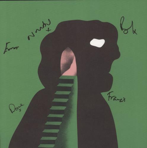 Teenage Fanclub Endless Arcade - Yellow Vinyl + Signed Print vinyl LP album (LP record) UK TFCLPEN874849