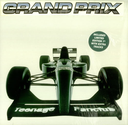 Teenage Fanclub Grand Prix + 7" - shrink vinyl LP album (LP record) UK TFCLPGR120008