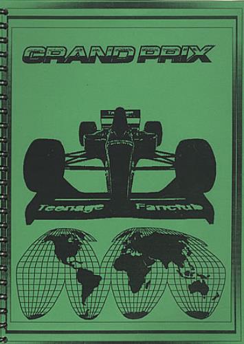 Teenage Fanclub Grand Prix - Tour Itinerary Itinerary UK TFCBKGR404076