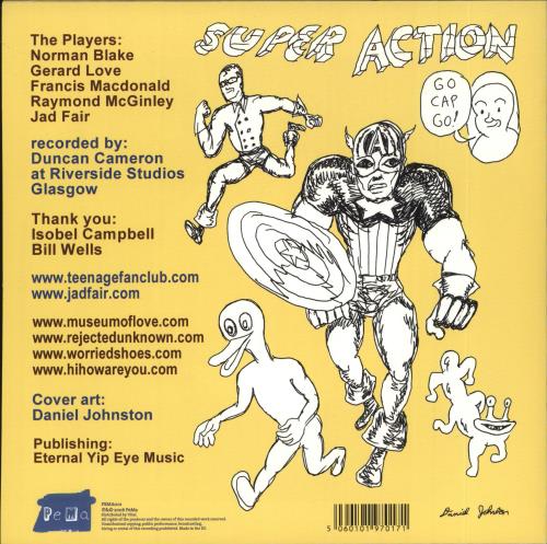 Teenage Fanclub Happy Soul / Monkey In A Zoo 7" vinyl single (7 inch record / 45) UK TFC07HA360191