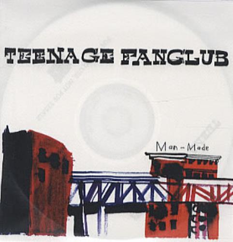 Teenage Fanclub Man-Made CD-R acetate UK TFCCRMA321648