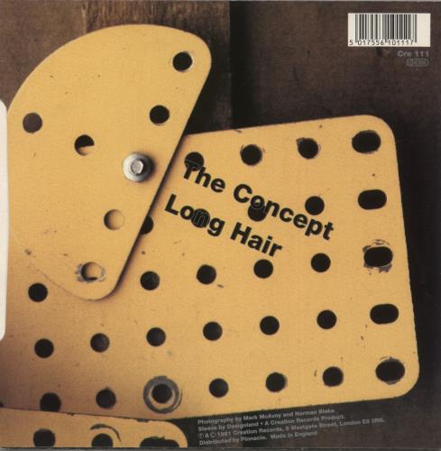 Teenage Fanclub The Concept 7" vinyl single (7 inch record / 45) UK TFC07TH53487