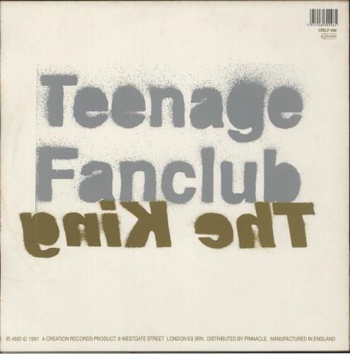 Teenage Fanclub The King - EX vinyl LP album (LP record) UK TFCLPTH147398