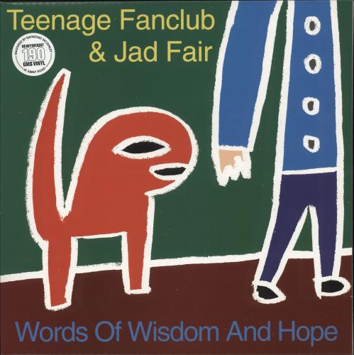 Teenage Fanclub Words Of Wisdom And Hope - 180gram Vinyl vinyl LP album (LP record) UK TFCLPWO738919