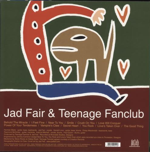 Teenage Fanclub Words Of Wisdom And Hope - 180gram Vinyl vinyl LP album (LP record) UK TFCLPWO738919