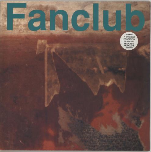 Teenage Fanclub A Catholic Education - Stickered Sleeve vinyl LP album (LP record) UK TFCLPAC690093