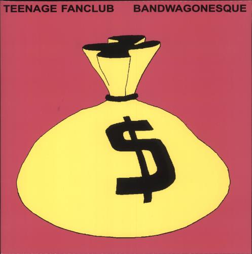 Teenage Fanclub Bandwagonesque - Pink Vinyl vinyl LP album (LP record) UK TFCLPBA746884