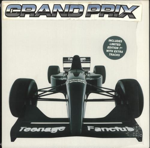 Teenage Fanclub Grand Prix - shrink vinyl LP album (LP record) UK TFCLPGR742087