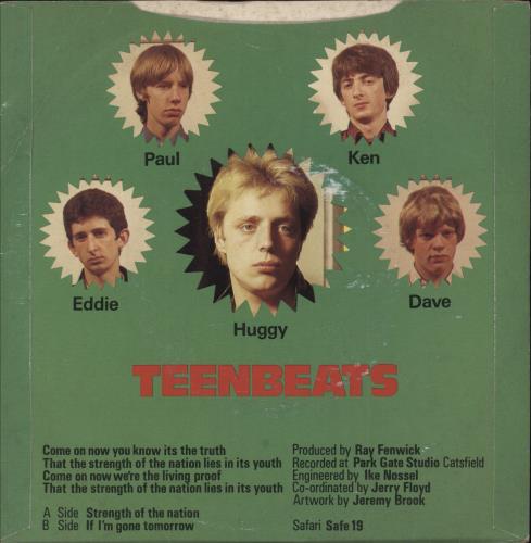 Teenbeats Strength Of The Nation 7" vinyl single (7 inch record / 45) UK XF907ST651778