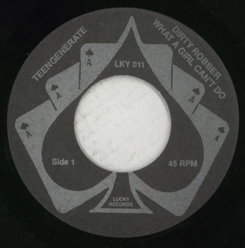 Teengenerate Car-Crazy!...Speed-Crazy!...Japaneze!! 7" vinyl single (7 inch record / 45) US 9KN07CA869974