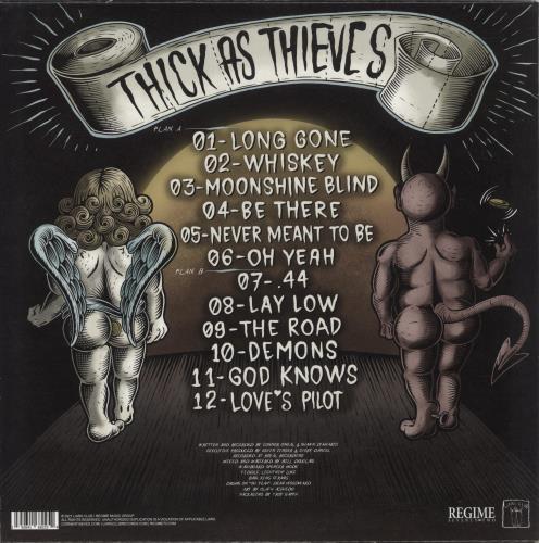 Tejon Street Corner Thieves Thick As Thieves vinyl LP album (LP record) US 90XLPTH877974
