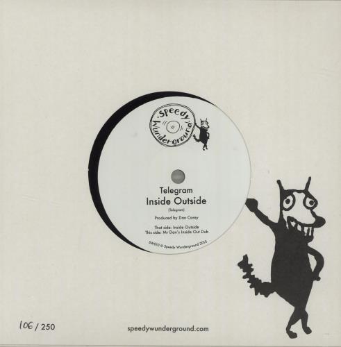 Telegram Inside Outside - Numbered Sleeve 7" vinyl single (7 inch record / 45) UK XGL07IN683417