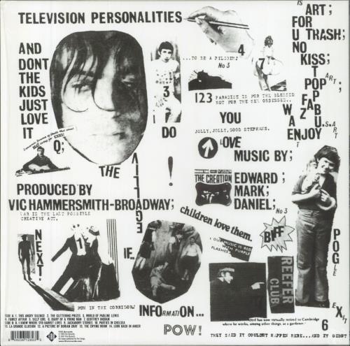 Television Personalities And Don't The Kids Just Love It - RSD17 - B&W Marble - Open Shrink vinyl LP album (LP record) UK TVPLPAN813603