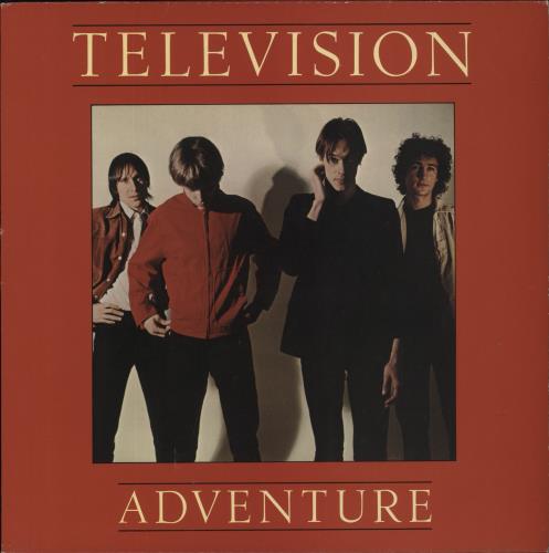 Television Adventure - Red Vinyl - EX vinyl LP album (LP record) UK TLVLPAD684361