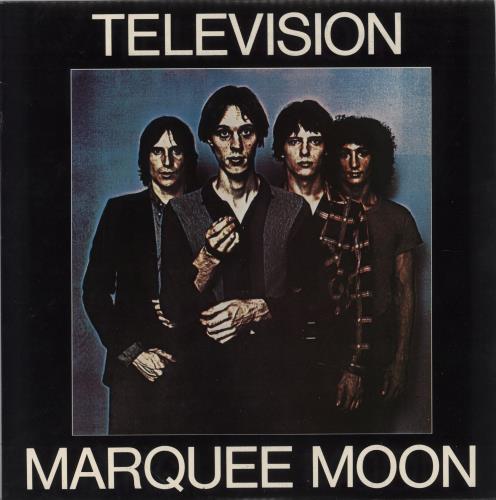 Television Marquee Moon - 2nd vinyl LP album (LP record) UK TLVLPMA858488