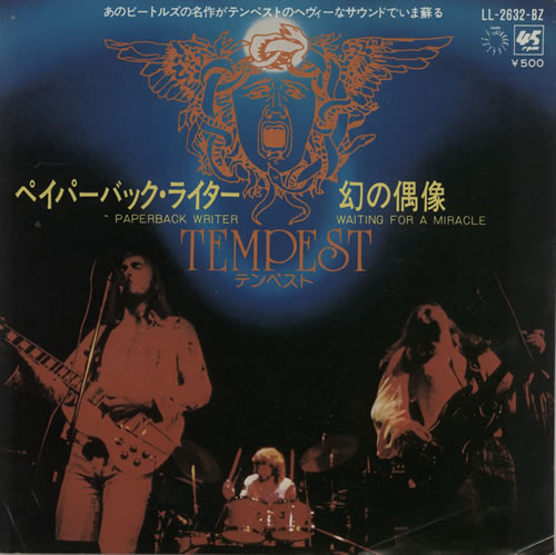Tempest Paperback Writer 7" vinyl single (7 inch record / 45) Japanese MPS07PA625075