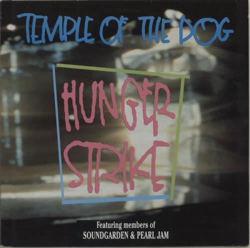 Temple of the Dog Hunger Strike 12" vinyl single (12 inch record / Maxi-single) UK TPL12HU679121