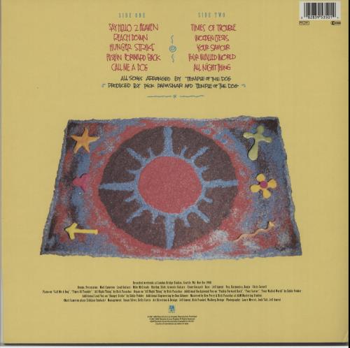 Temple of the Dog Temple Of The Dog vinyl LP album (LP record) UK TPLLPTE260556