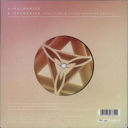 Temples Mesmerise - Numbered Sleeve 7" vinyl single (7 inch record / 45) UK XGO07ME682445