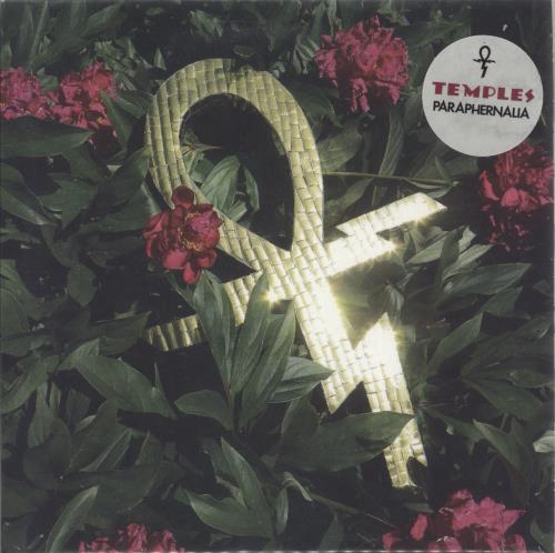 Temples Paraphernalia - Magenta Vinyl 7" vinyl single (7 inch record / 45) UK XGO07PA866014