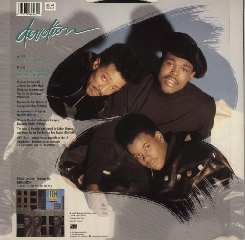 Ten City Devotion 12" vinyl single (12 inch record / Maxi-single) UK TCY12DE195784