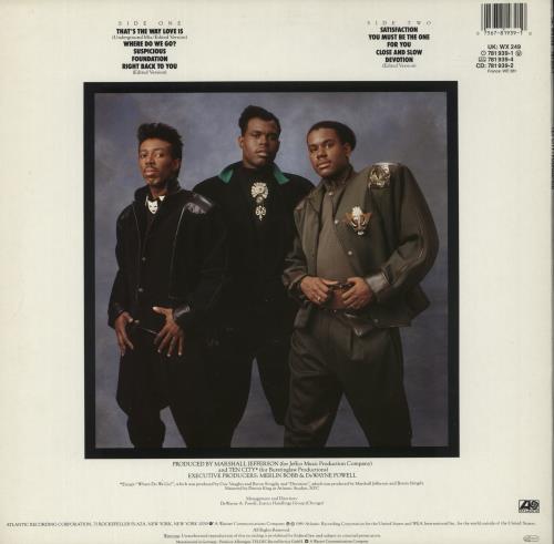 Ten City Foundation - EX vinyl LP album (LP record) UK TCYLPFO881714