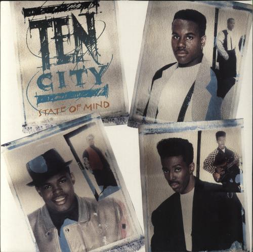 Ten City State Of Mind vinyl LP album (LP record) German TCYLPST859159