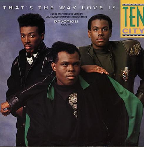 Ten City That's The Way Love Is 12" vinyl single (12 inch record / Maxi-single) UK TCY12TH186596