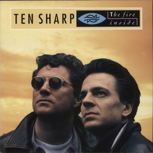 Ten Sharp The Fire Inside vinyl LP album (LP record) Dutch TENLPTH871735