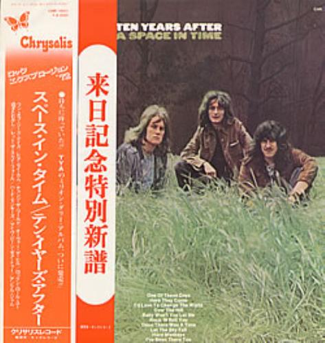 Ten Years After A Space In Time vinyl LP album (LP record) Japanese TYALPAS241711