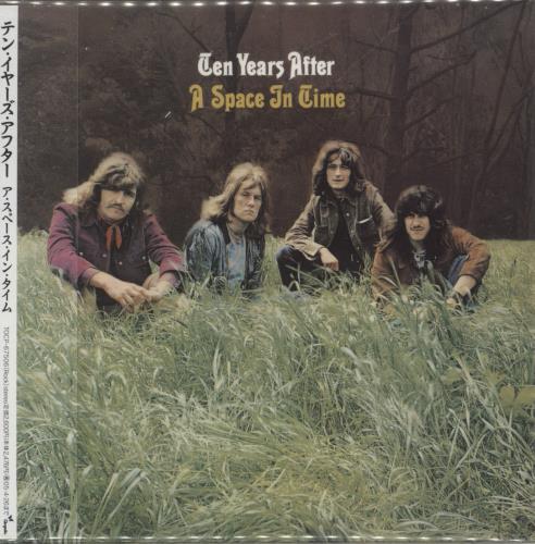 Ten Years After A Space In Time CD album (CDLP) Japanese TYACDAS888665
