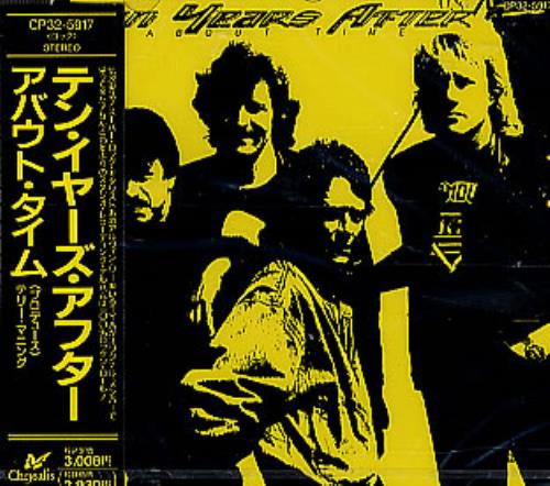 Ten Years After About Time CD album (CDLP) Japanese TYACDAB291757