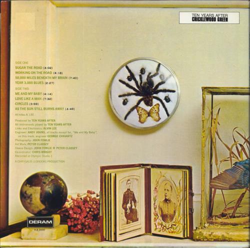 Ten Years After Cricklewood Green + Obi vinyl LP album (LP record) Japanese TYALPCR808167