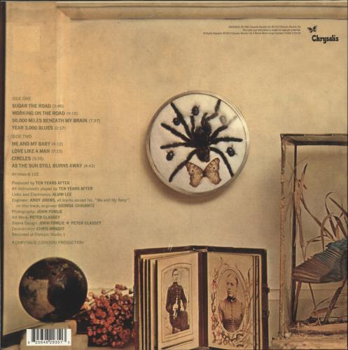 Ten Years After Cricklewood Green vinyl LP album (LP record) UK TYALPCR879100