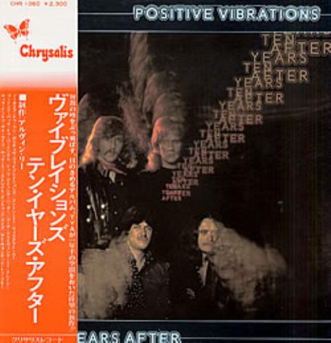 Ten Years After Positive Vibrations vinyl LP album (LP record) Japanese TYALPPO241885